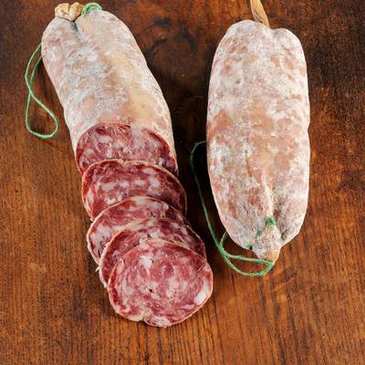 Le Saucisson Sec Pur Porc Bio 280g Manet Freres