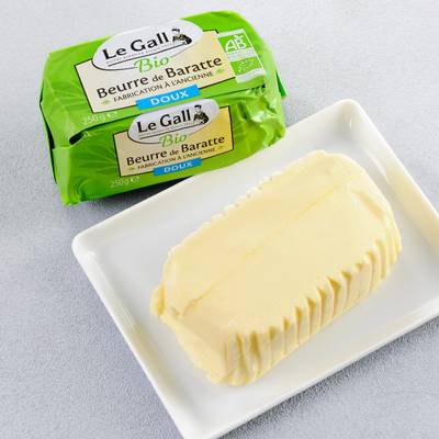 Le Beurre De Baratte Doux 250g Bio Le Gall Mon Marche Fr